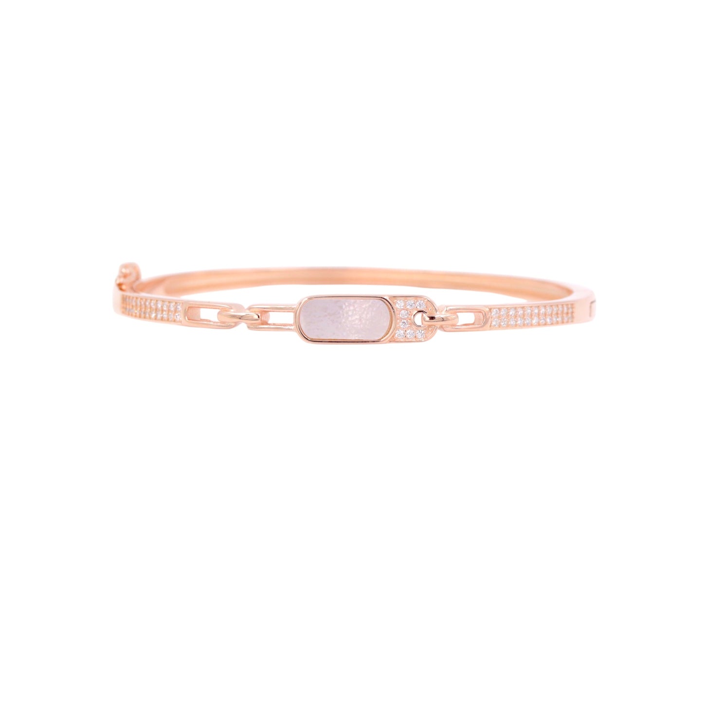 Rose Gold Opaline Kada Cuff/Kada