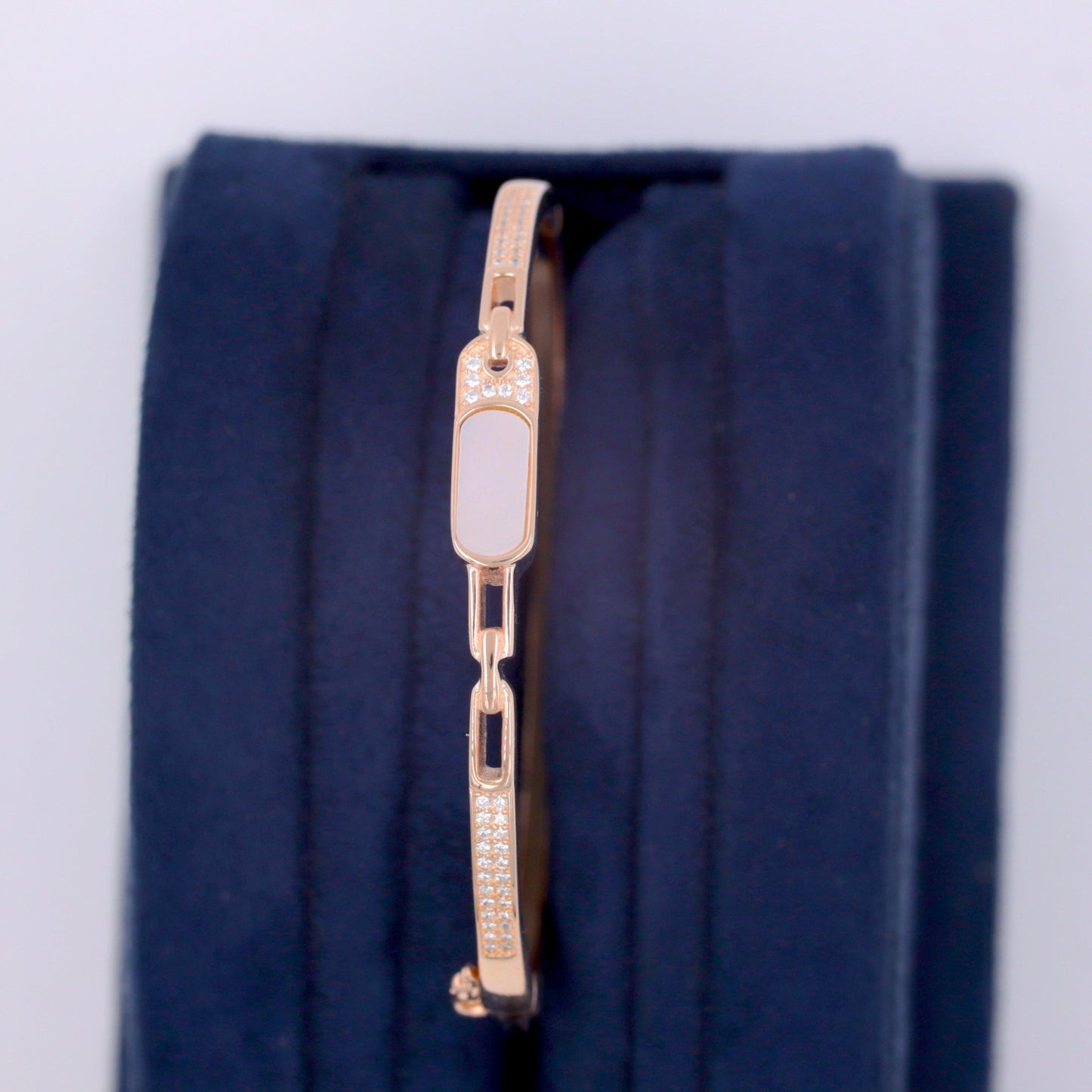 Rose Gold Opaline Kada Cuff/Kada