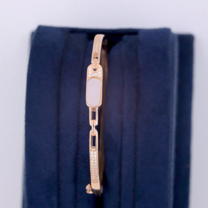 Rose Gold Opaline Kada Cuff/Kada