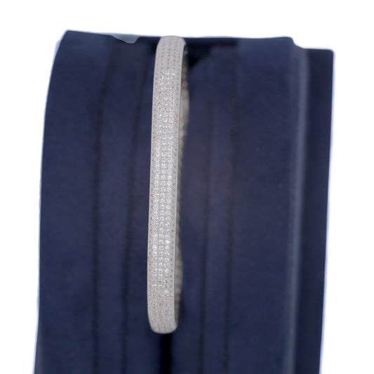 Silver Royal Statement Cuff/Kada