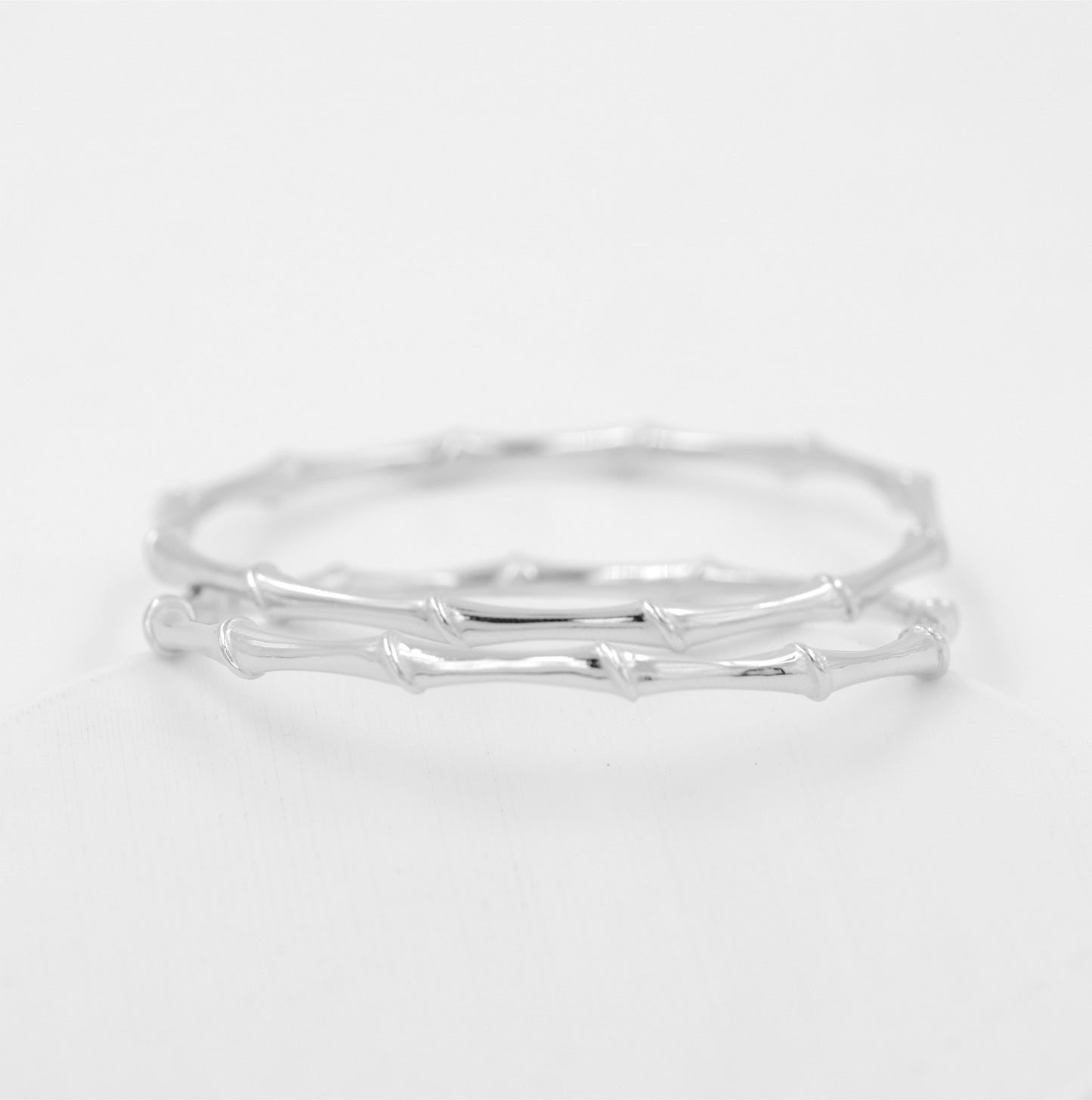 Silver Zen Loop Bangle