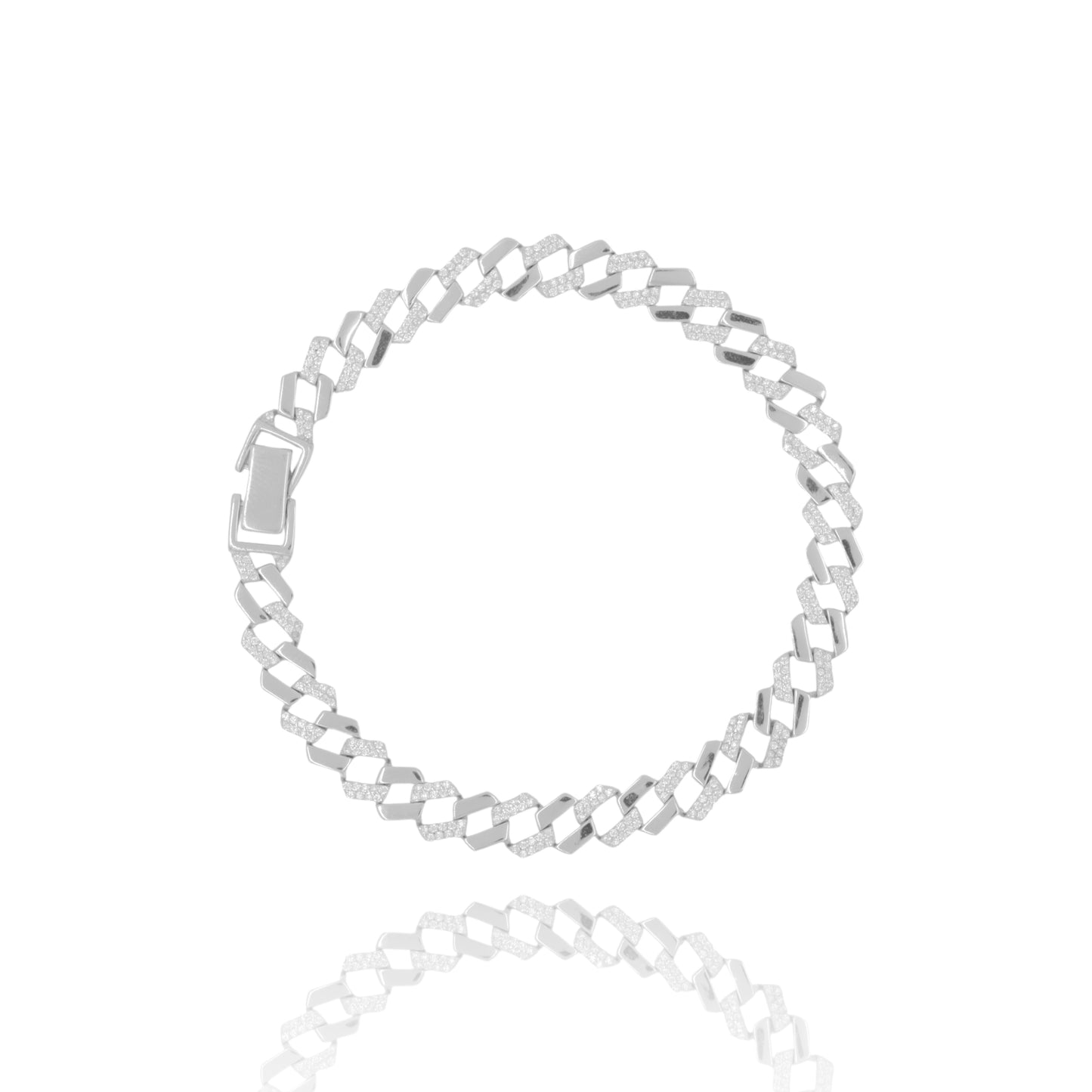 Silver CubaLuxe Bracelet