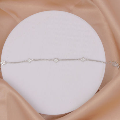 Silver Twinkle Line Bracelet