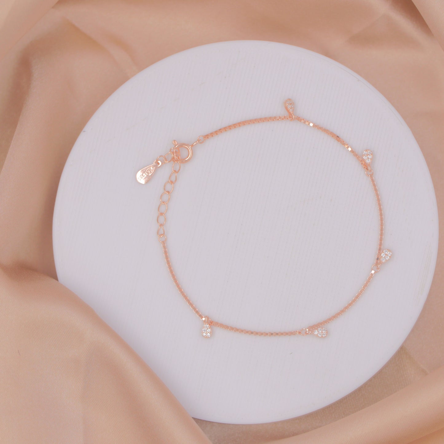 Rose Gold Soft Drip Bracelet