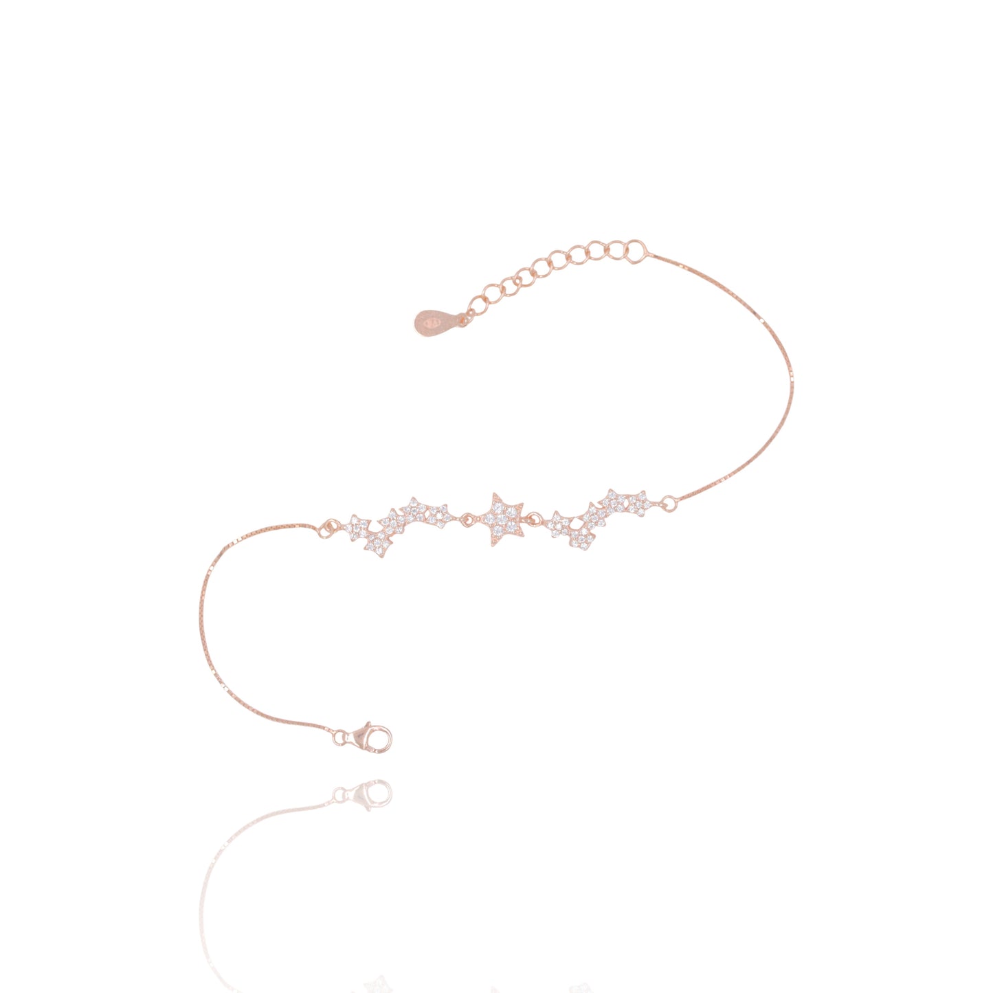 Rose Gold Galaxy Whisper Bracelet