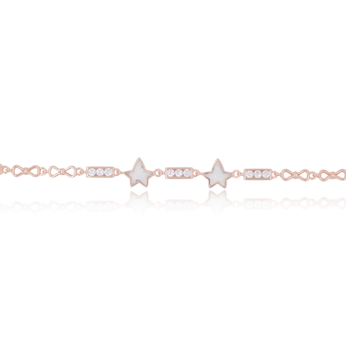 Rose Gold Starry Gleam Bracelet
