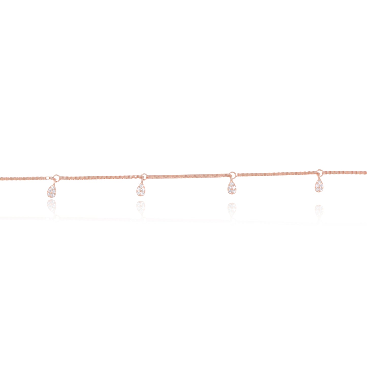 Rose Gold Soft Drip Bracelet