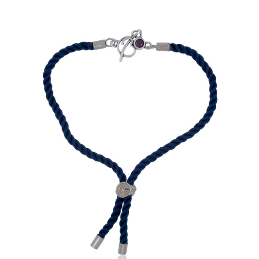 Divine ॐ Silver Rakhi