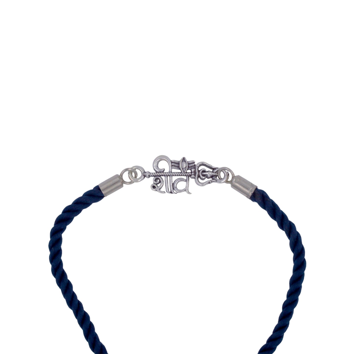 Shiv Trishul Silver Rakhi