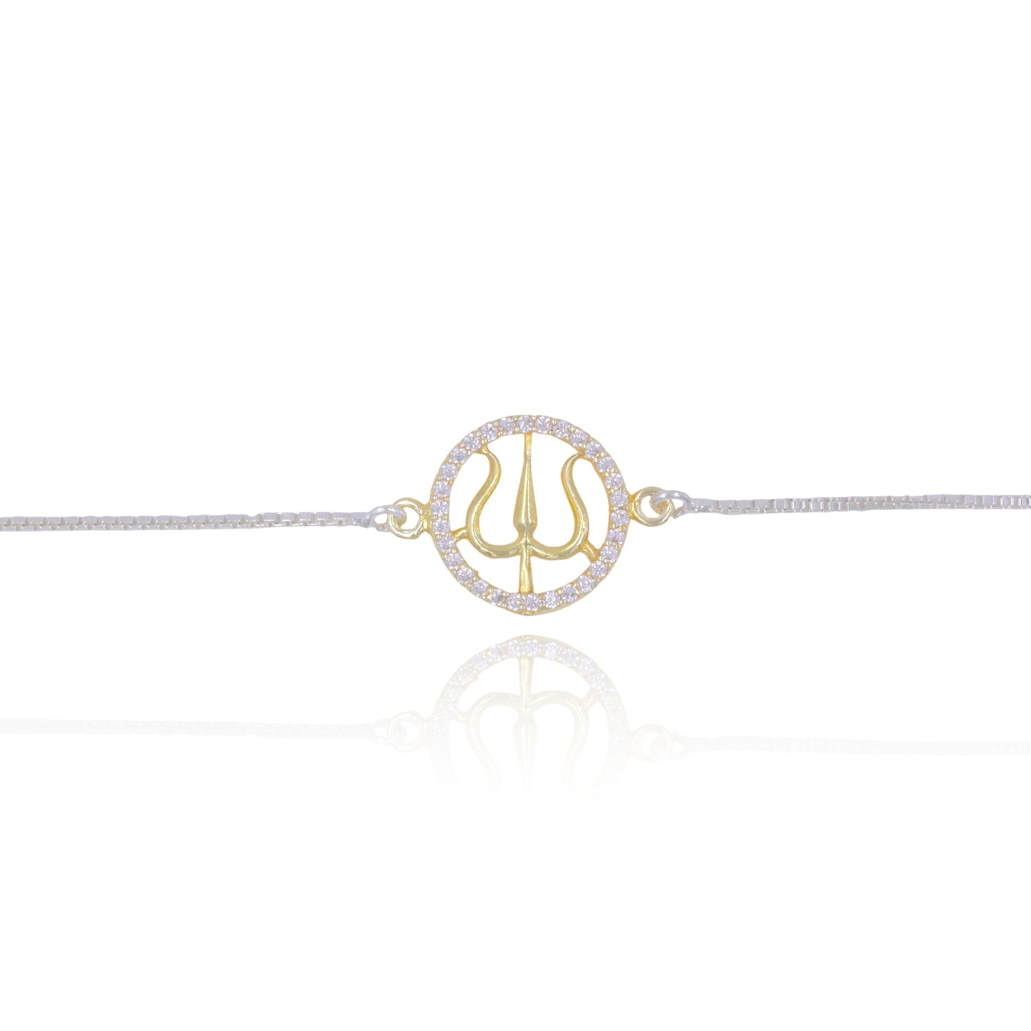 Trishul Viraasat Pure Silver Rakhi