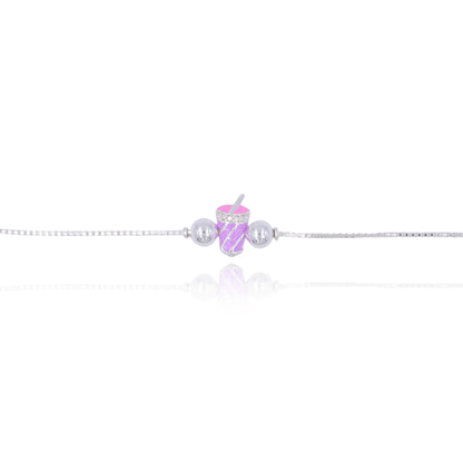 Sipper Kids Silver Rakhi