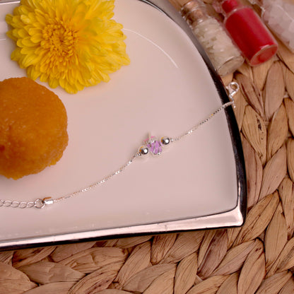 Sipper Kids Silver Rakhi