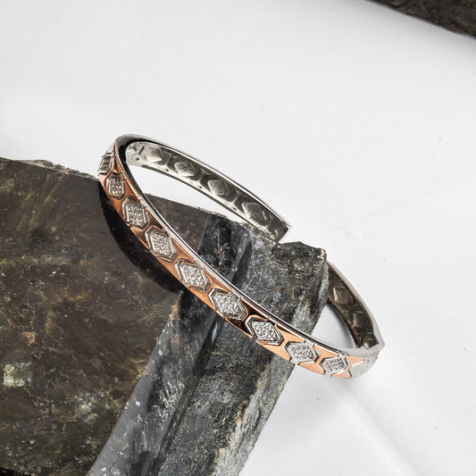 Silver Sleek Cuff/Kada