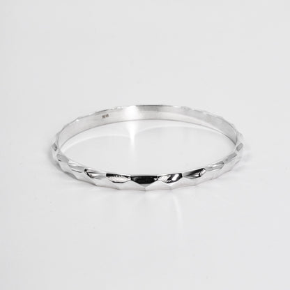 Silver Sparkling Cuff/Kada