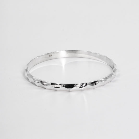 Silver Sparkling Cuff/Kada