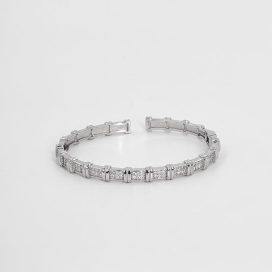 Silver Maverick Cuff/Kada