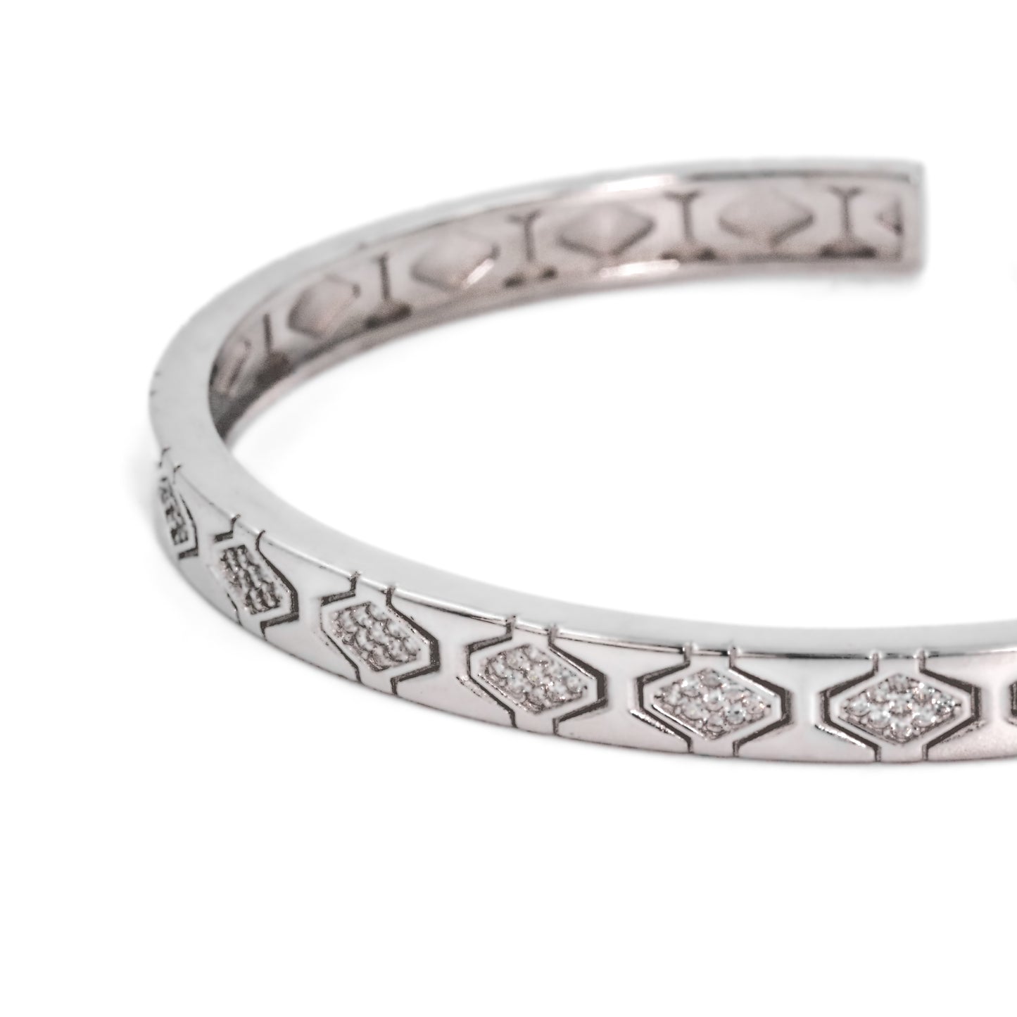 Silver Elegance Cuff/Kada
