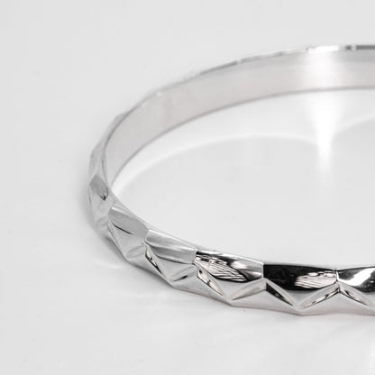Silver Gleaming  Cuff/Kada
