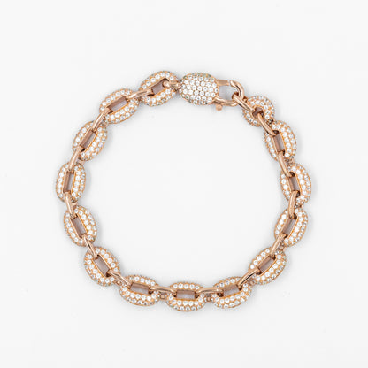 Rose Gold Interlinked Bracelet