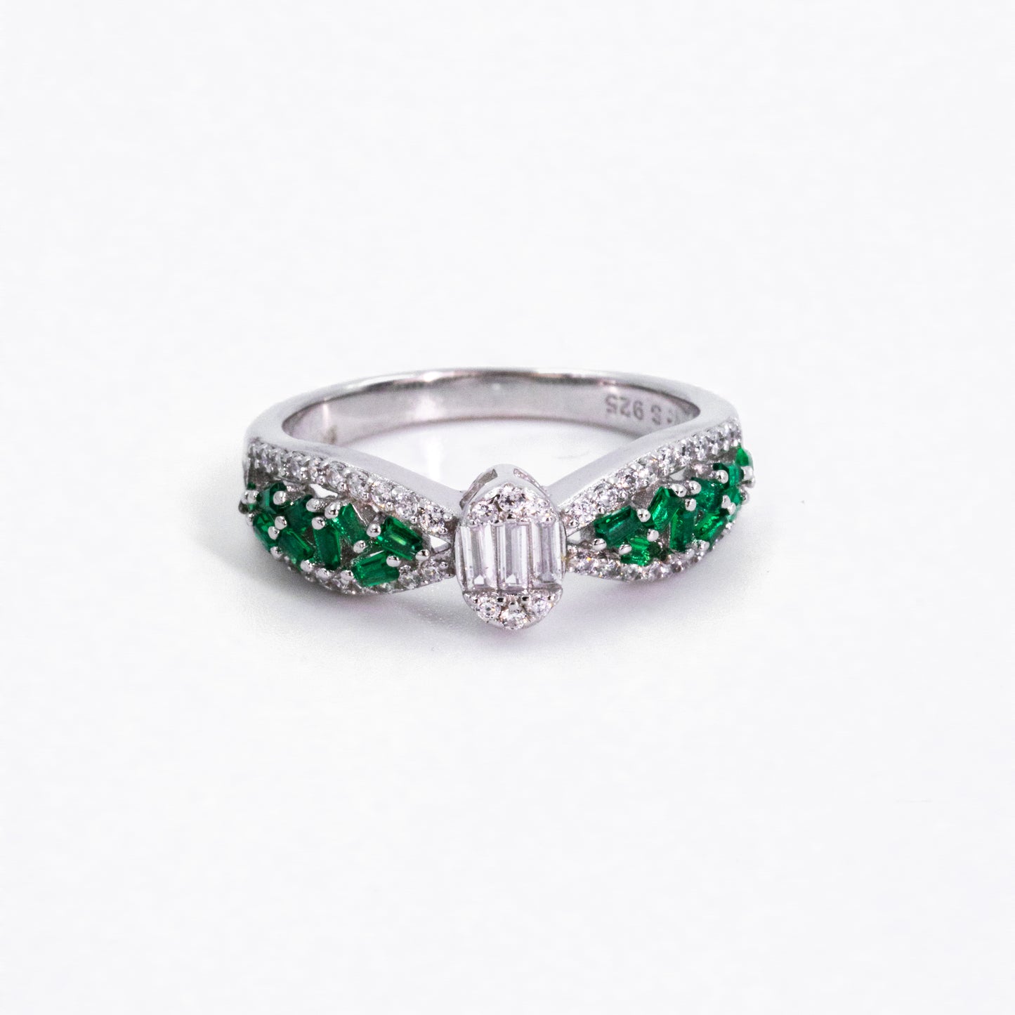 Silver Jade Serenity Ring