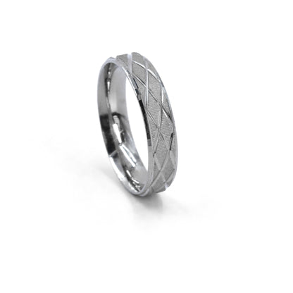 Silver Classic Band Ring