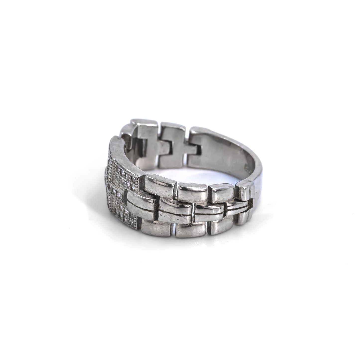 Silver Flexible Rolex Ring