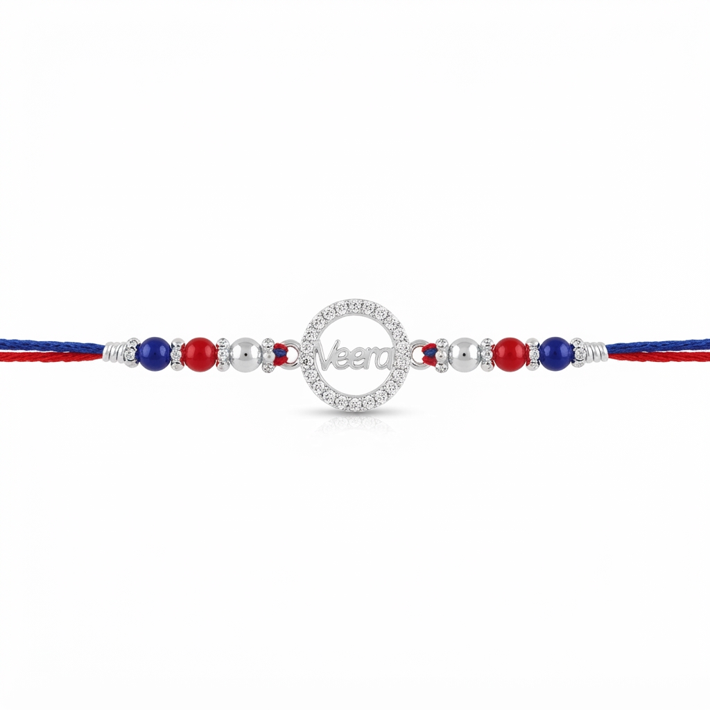 Mera Veera Silver Rakhi