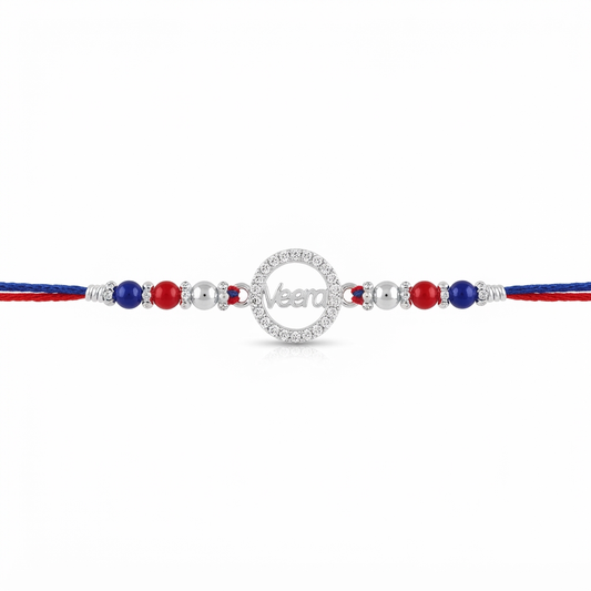 Mera Veera Silver Rakhi