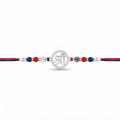 Shree Siddhi Silver Rakhi