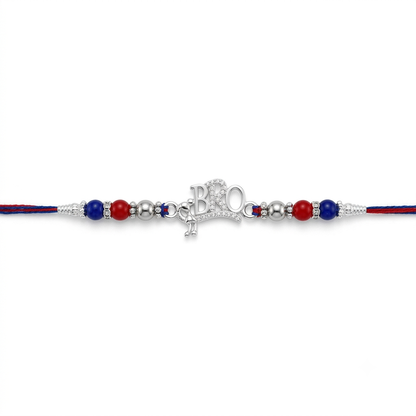 Mor BRO Silver Rakhi