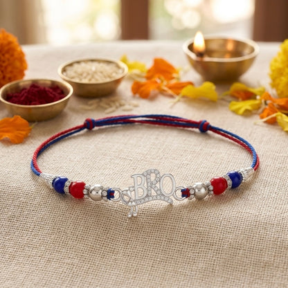 Mor BRO Silver Rakhi