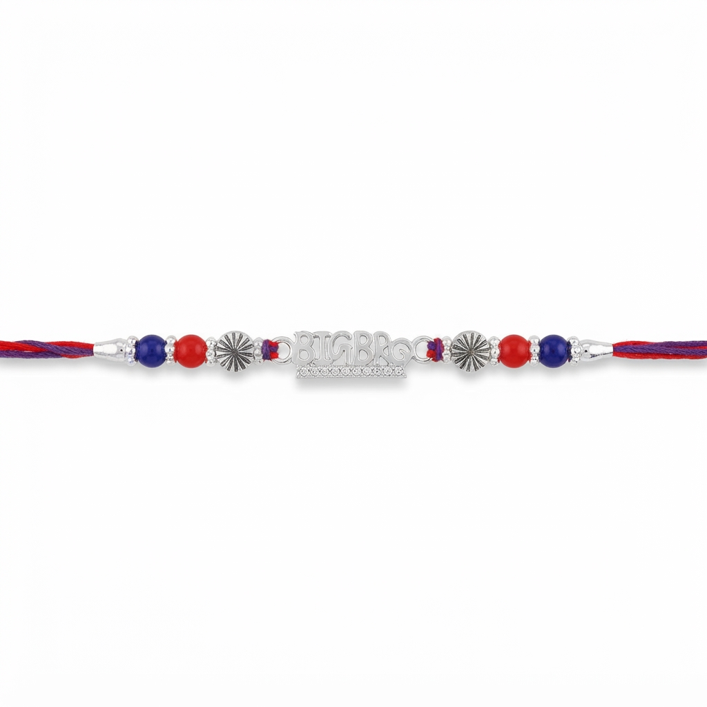 Big Bro Silver Rakhi