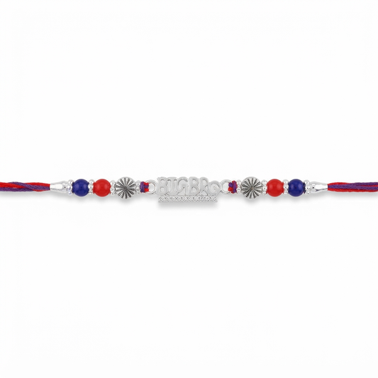 Big Bro Silver Rakhi
