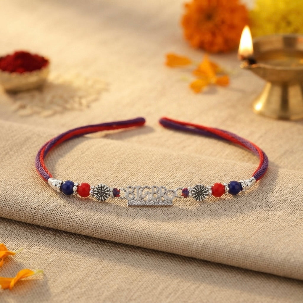 Big Bro Silver Rakhi