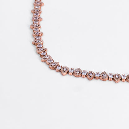 Rose Gold Exquisite Allure Necklace Set