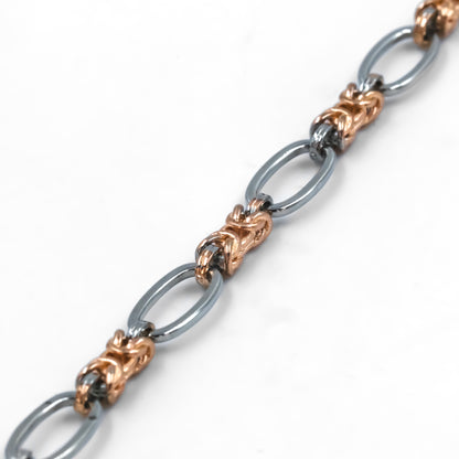 Two Tone Bold Link Chain