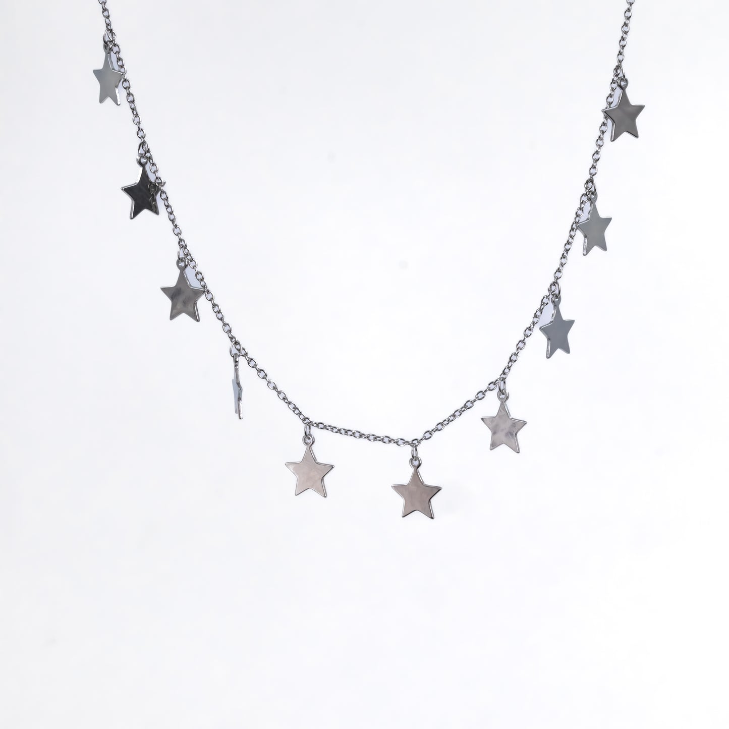 Silver Starry Charm Chain