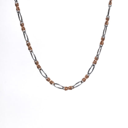 Two Tone Bold Link Chain