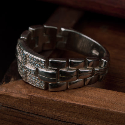 Silver Flexible Rolex Ring