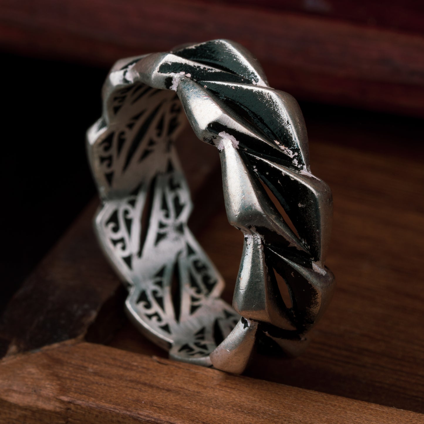 Vintage Ancient Alloy Band Ring