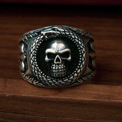 Vintage Skull Legacy Ring