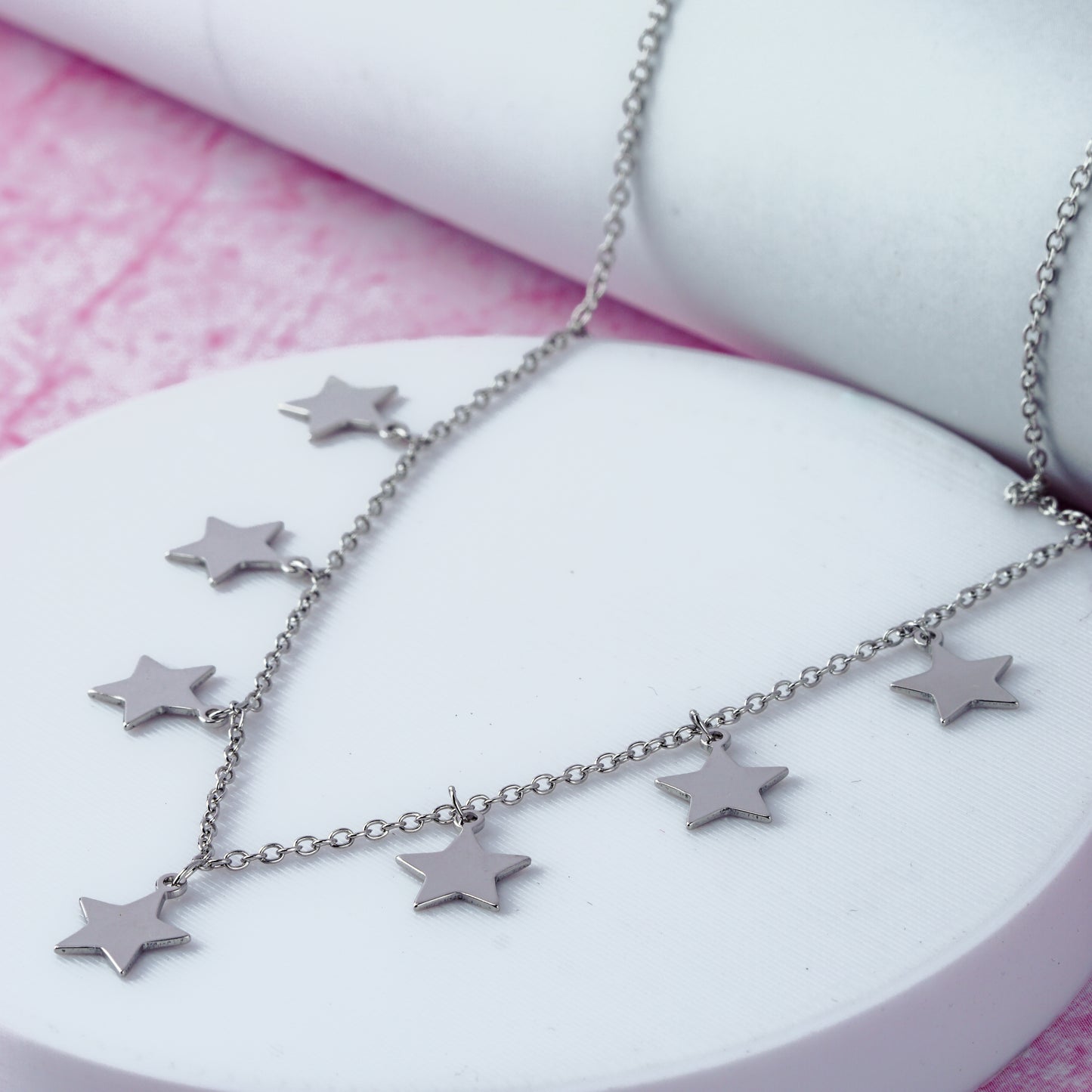 Silver Starry Charm Chain