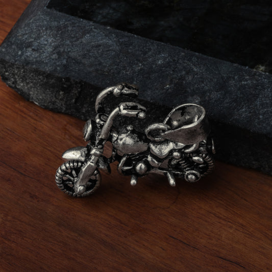 Silver Motorcycle Pendant