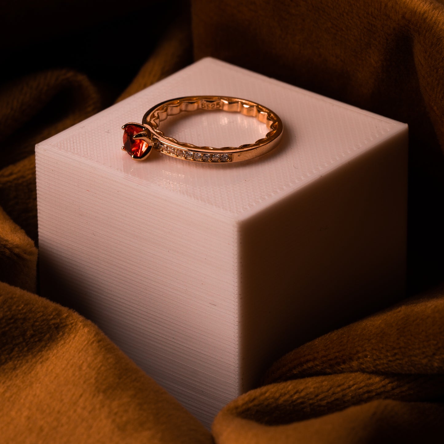 Rose Gold Radiance Ring