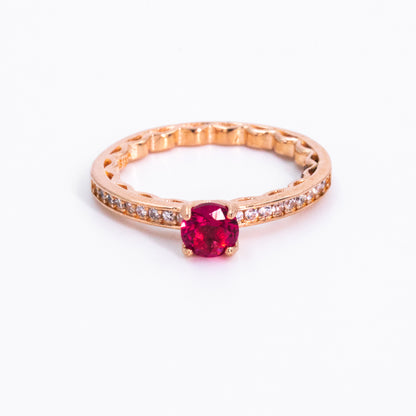 Rose Gold Radiance Ring