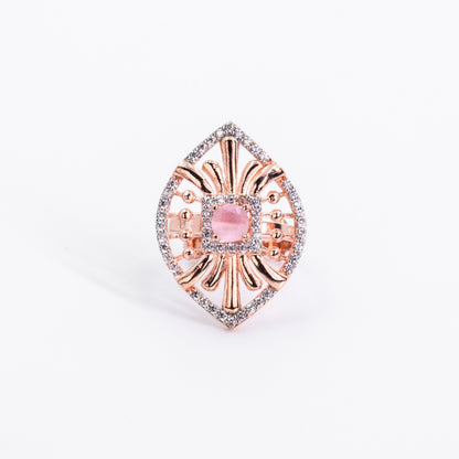 Rose Gold Soft Pink Ring