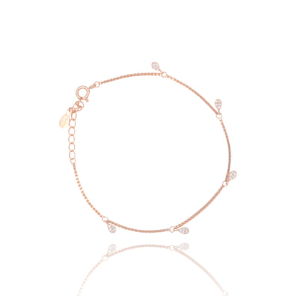 Rose Gold Soft Drip Bracelet