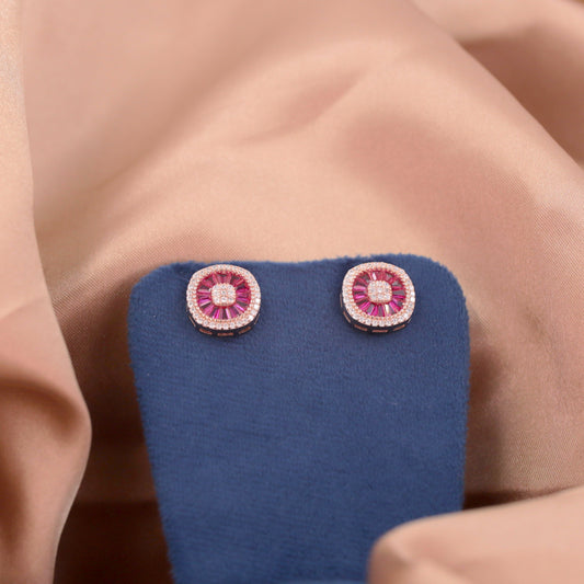 Rose Gold Empress Glow Earrings