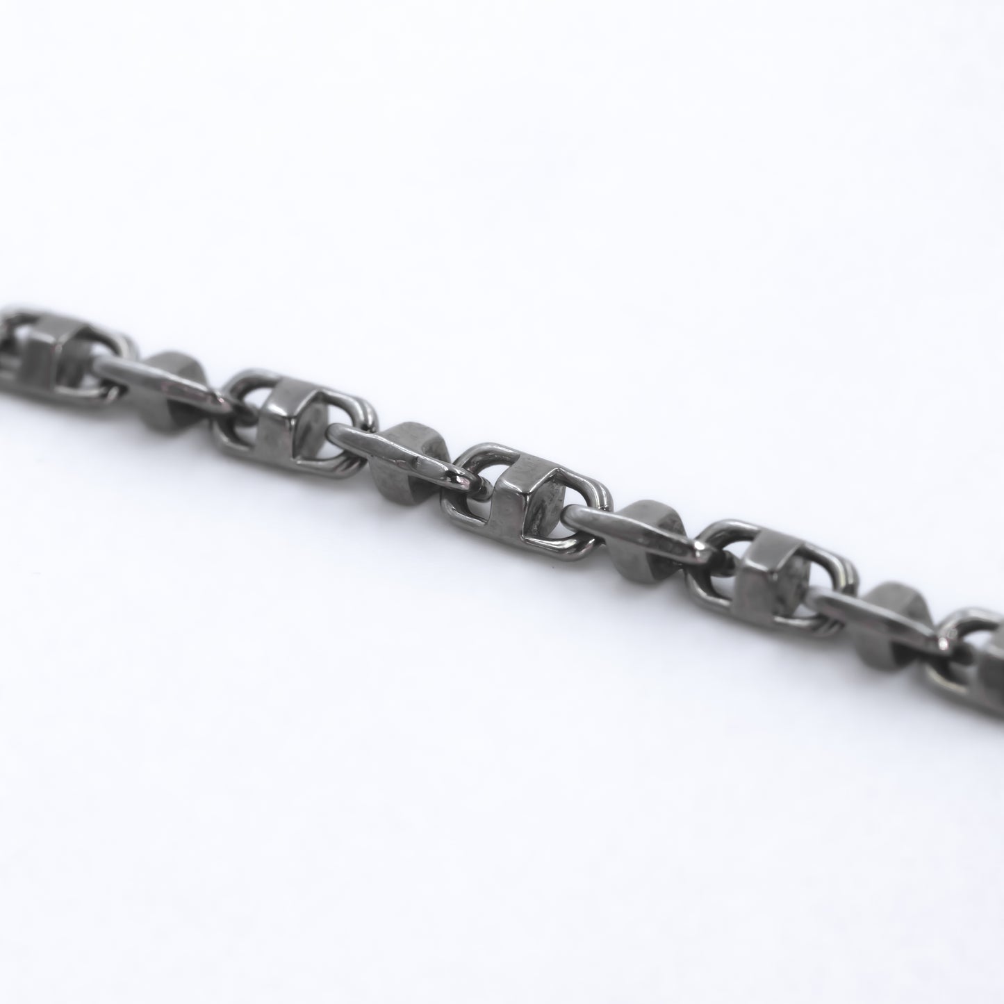 Silver Men’s Solid Statement Link chain